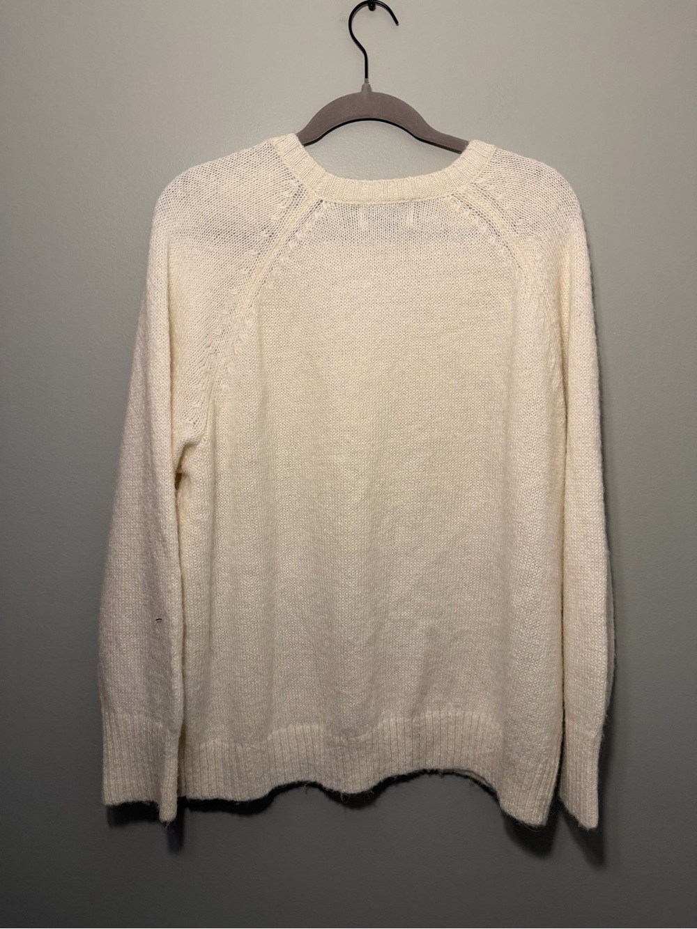 Old Navy Ivory Crewneck Sweater - Picture 3 of 4